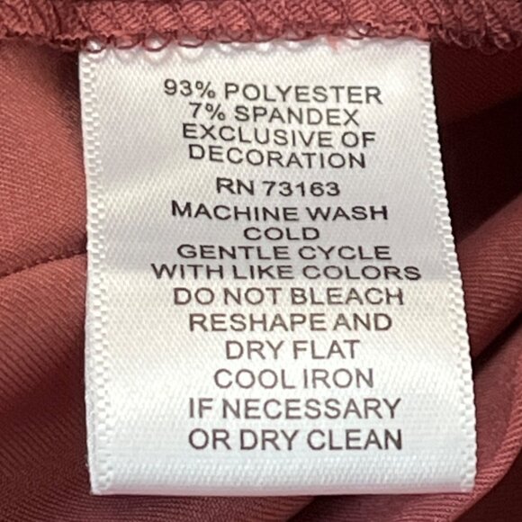 Grey & Grey Pink Sz 8 Women's Loose-fit Knee Length Round Neck Dress - Picture 5 of 6